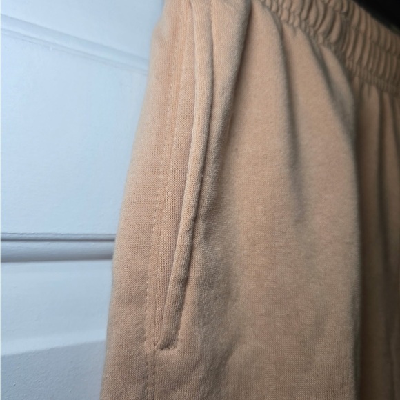 Hippie Rose GOOD VIBES Sweatsuit Sand Color Sz Medium NWT Full Zip Hoodie Pants - Picture 11 of 13